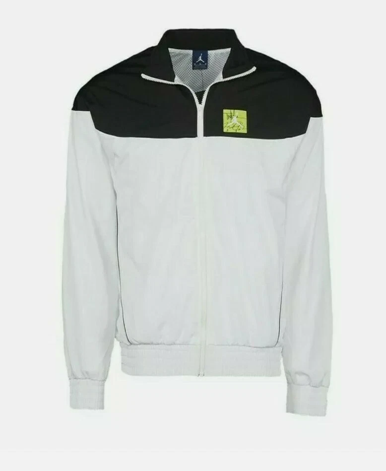 Nwt Nike Men s Air Jordan LEGACY TINKER STARTER Jacket Black White