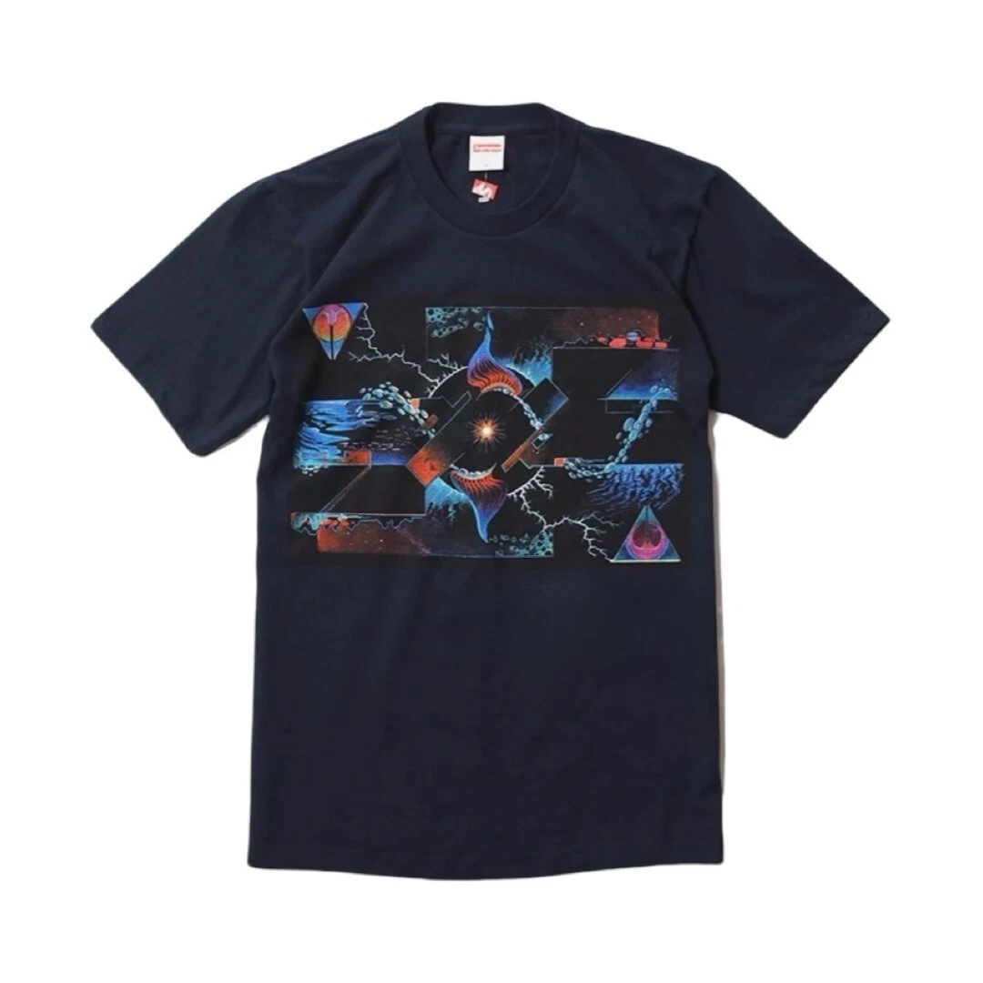 Supreme   T shirt Trip Reset   2015   SS15   Neuf   Bleu   Rare