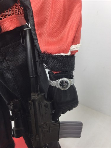 1/6 CUSTOM US COAST GUARD USCG BOARDING PARTY OFFICER M-4 + GLOCK + GEAR & STAND - Picture 9 of 23