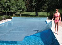 16' Round Space Age Swimming Pool Solar Heater Blanket Cover W/grommets-12 Mil on sale 16' Round Space Age Swimming Pool Solar Heater Blanket Cover W/grommets-12 Mil on sale