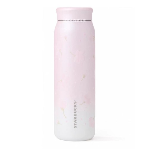 2025 China Starbucks Cherry Blossom Pink Falling Cherry Insulated Tumbler 20 oz - Picture 4 of 11