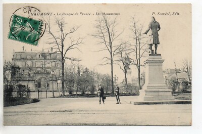 Theme THE BANK - the BANQUE DE FRANCE - POSTCARD 52 - CHAUMONT 1
