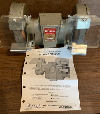 belt driven bench grinder