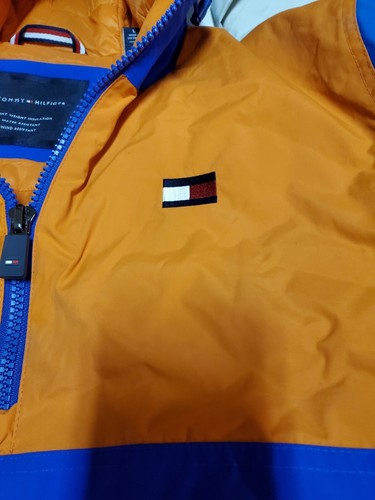 NEW Men's Tommy Hilfiger Blue Orange Med-Heavy Jacket, Sz Large, MSRP 195.00 - Picture 11 of 12