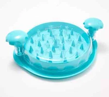 Prepology Manual Twist Meat Shredder W/ Clear Lid K90783 Ocean Blue Color