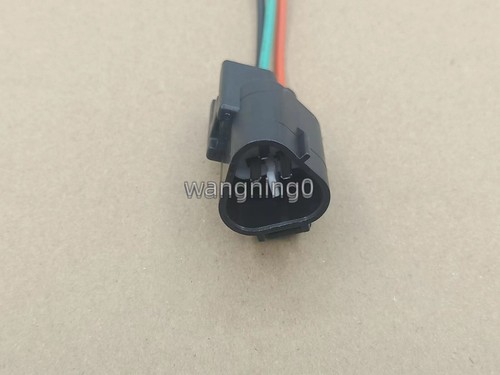 Pair Headlight Harness Cable Connector 3 Pin For Toyota LEXUS 90980-11015/11016 - Picture 6 of 8