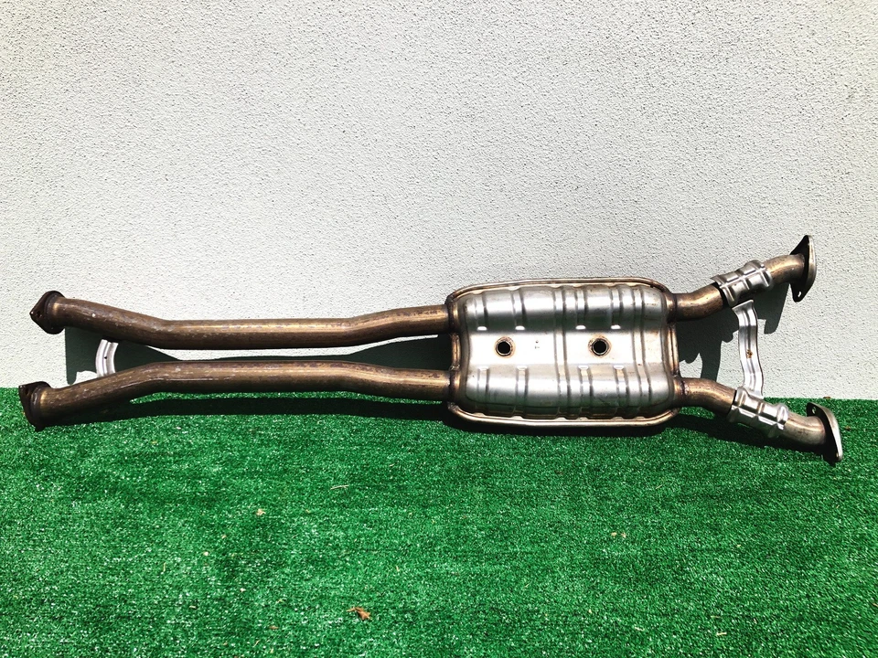 11-16 Hyundai Equus V8 5.0L Resonator Intermediate Exhaust Double Pipe OEM Foto 3 de 3