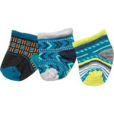 Smartwool Multi Color Lot of 3 Trio Socks Infant's Size 6-12 Months