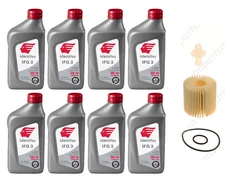 IDEMITSU 0W-20 Synthetic Oil (8-Qts) + Oil Filter fits 2007-2017 Toyota Lexus