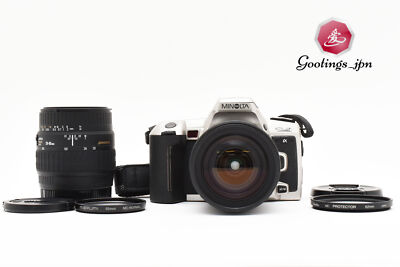 MINT】 Minolta Alpha Sweet AF 28-80mm + 28-105mm Camera Lens