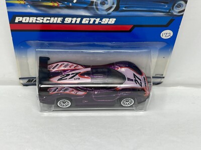 Hot Wheels Porsche 911 GT1-98 Purple 1:64 Diecast Version 2 | eBay