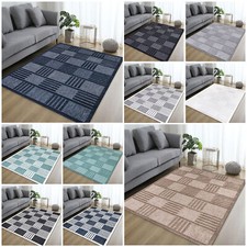 Rugs Soft Living Room Bedroom Carpet Floor Anti Slip Mat Machine Washable Runner