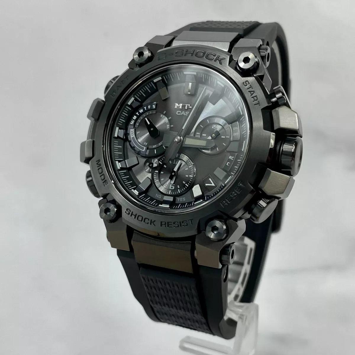 CASIO G-Shock MT-G MTG-B3000B-1AJF Black Bluetooth Mobile Link Solar Watch  New