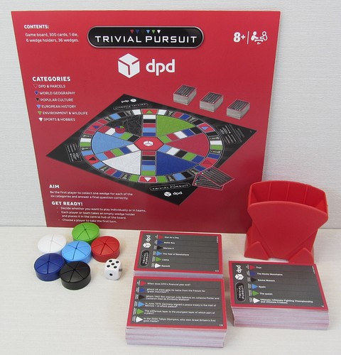 Trivial Pursuit DPD Delivery Special Edition Board Game - Hasbro 2022 - Picture 2 of 6