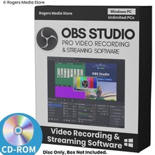 OBS Studio Video Recording  Streaming Screen Recording Software for Windows