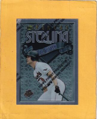 1996 Topps Finest #165 Cal Ripken Jr. Baltimore Orioles NM-MT+ S
