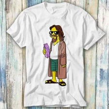 The Dude Homer Man The Big Lebowski T Shirt Meme Gift Top Tee Unisex 662