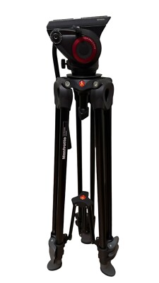 Manfrotto 三脚MT502AM 三脚 + MVH500A Manfrotto MVT502AM Tripod Legs with MVH500A Fluid Head with