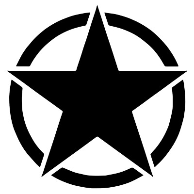 Buy One Get One Free Decal Military Star Vinyl Stickers - Buy 1 Get 1 ...
