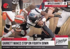 2021 Panini Prestige - Highlight Reel Myles Garrett #HR-MG