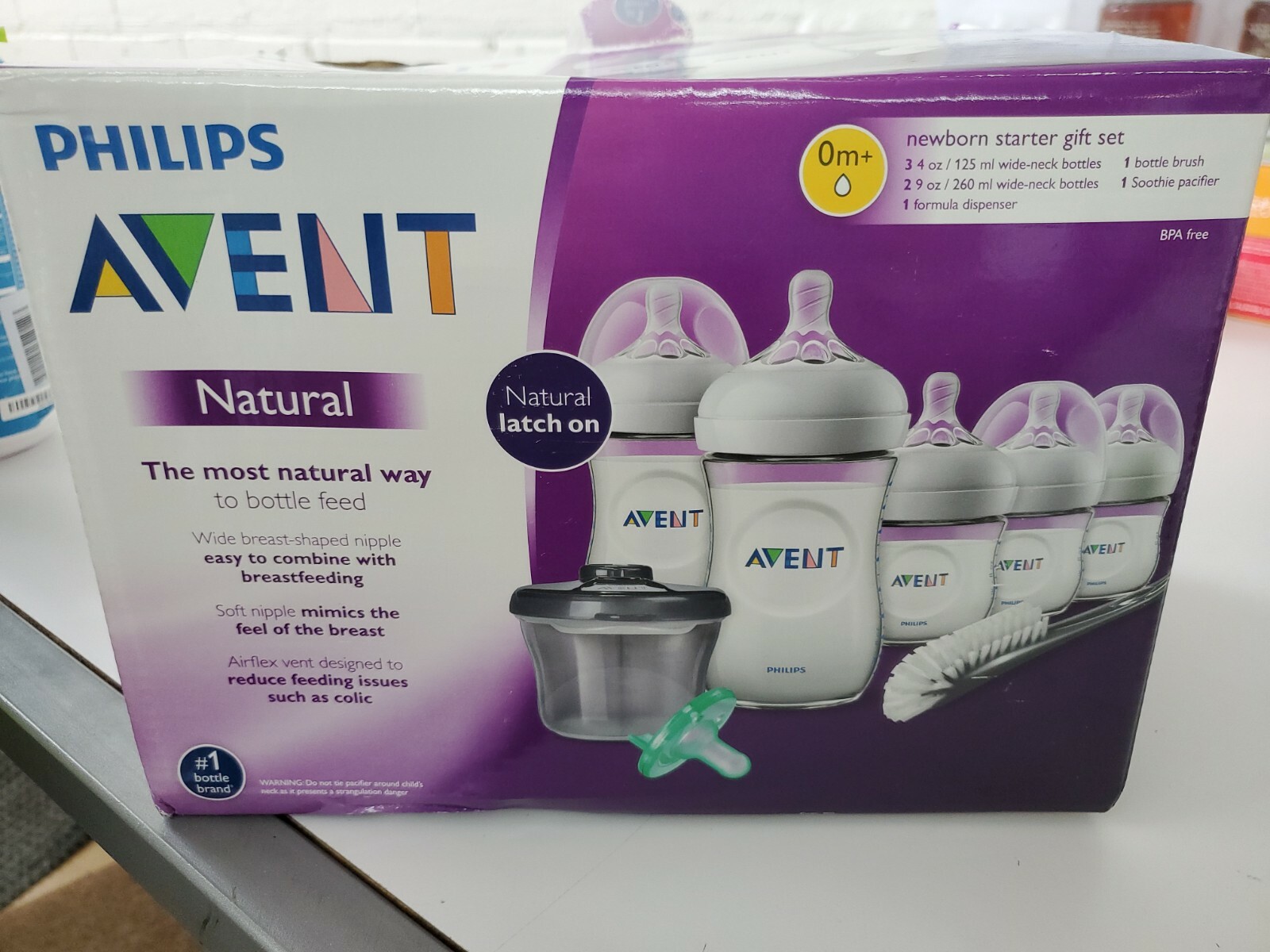 philips avent natural baby bottle newborn starter gift set