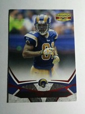 TORRY HOLT 2008 DONRUSS GRIDIRON GEAR RED PARALLEL FOOTBALL CARD # 91 D2287