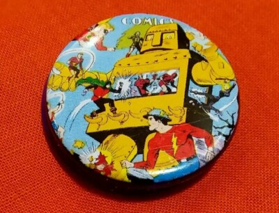 Silver age Justice League DC Universe Classics pin DC Comics characters