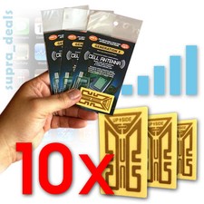 10x Universal Gen X Antenna Signal Booster Smartphone Cell Phone iPhone Samsung