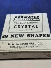 C&E MARSHALL  PERMATEX UNBREAKABLE CRYSTALS  