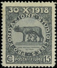 Italy 1919 stamps Fiume MNG Sas 64 CV $44.00 181110047