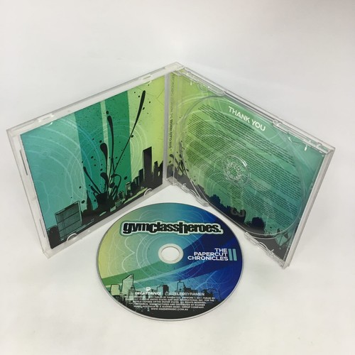 Gym Class Heroes PAPERCUT CHRONICLES II CD Album VERY GOOD CONDITION Free Post - Foto 3 di 4