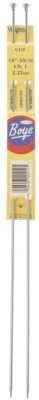 Boye® Single Point Knitting Needles Aluminum SP 14" #1-#10.5 U-Pick Size New
