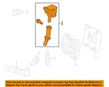 GM OEM 16-21 Cruze Electrical Ignition System-Ignition Coil 12697989