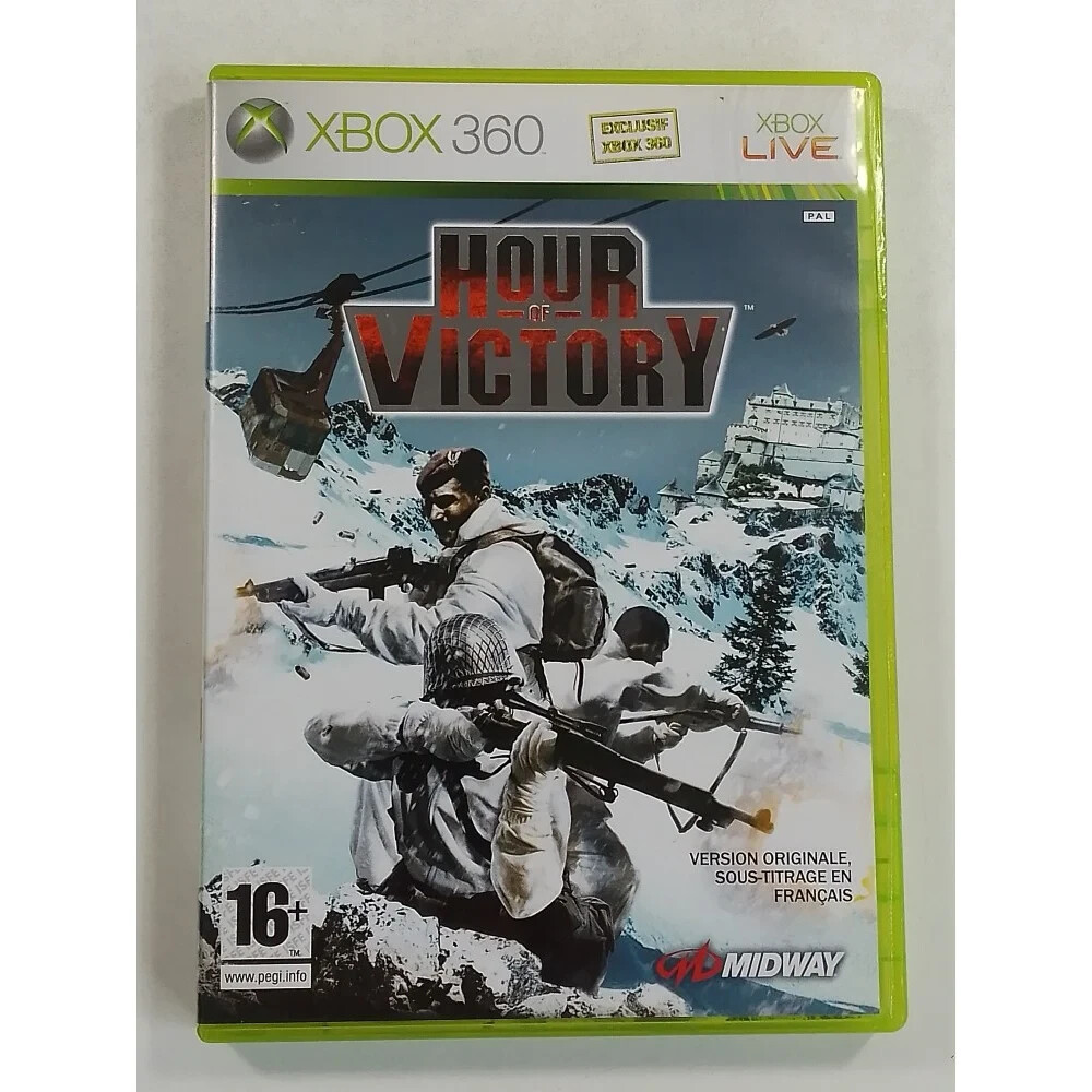 Jeu Xbox 360 Hour of Victory MidWay sans notice