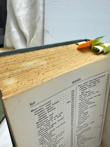 The American Woman's Cookbook 1950 hardcover book with tab indexes - Imagen 7 de 10