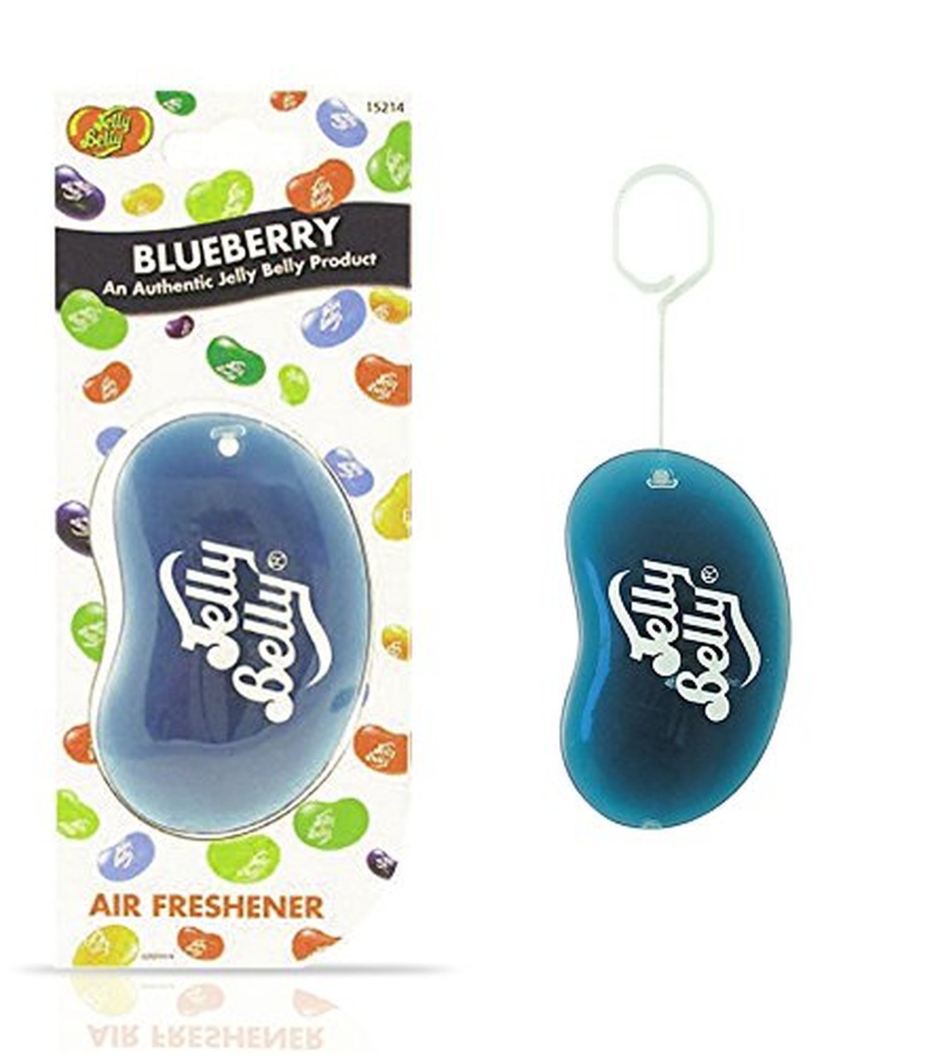 Jelly Belly Bean 3D Car Home Office Air Freshener Blueberry Fragrance