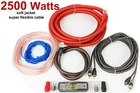 Pro series 4 Gauge 2500 WATTS Car Amp Speaker Sub Amplifier Install Wiring Kit