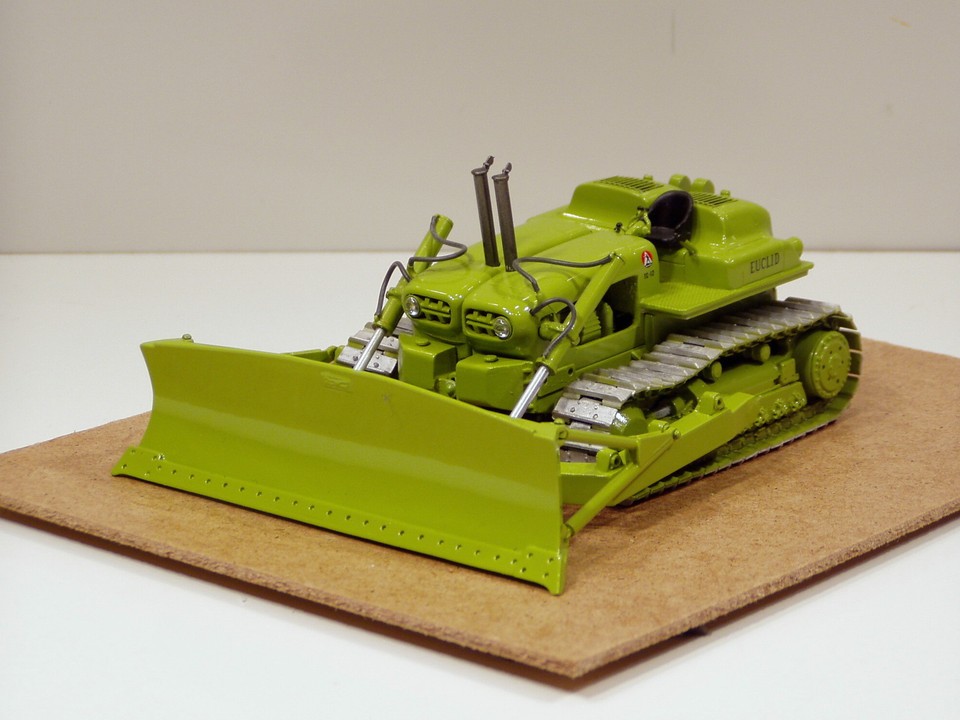 Euclid TC12 Dozer w/ Hyd Blade & CCU Winch - 1/50 - Black Rat Models ...