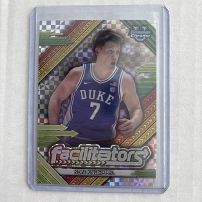 2024-25 Bowman University Chrome - Facilitators Kon Knueppel #F-8 X-Fractor (RC)