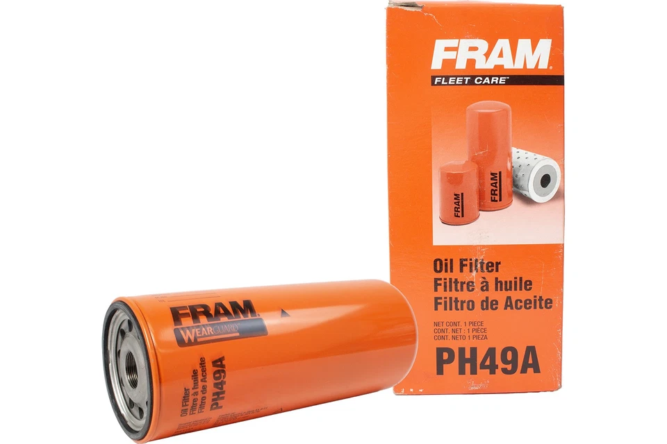 FRAM Fleet Care Oil Filter Fits 1981-07 Kenworth Med/HD Trucks Part Number PH49A Foto 2 de 4