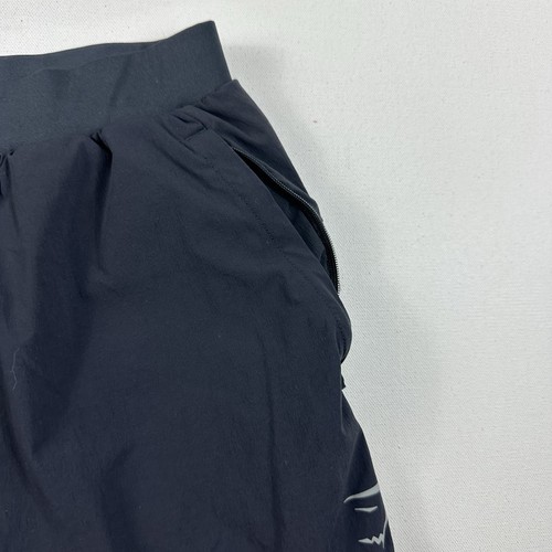 Gymshark Lined Short Men Medium Slim Fit Athletic Workout Training Black Gym - Picture 4 of 7