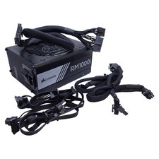 Corsair RPS0010 RM1000i Power Supply 1000W Output, 100-240VAC Input, 6.5-13A
