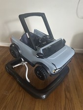 Ford Bronco 4-In-1 Blue Grey Baby Activity Center  Push Walker with Removable