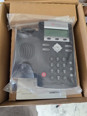Polycom SoundPoint IP 335 VoIP Business Phone 2-Line HD Voice  with Power