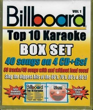 Billboard Top 10 Karaoke Vol. 1 CD, 2005 NEW