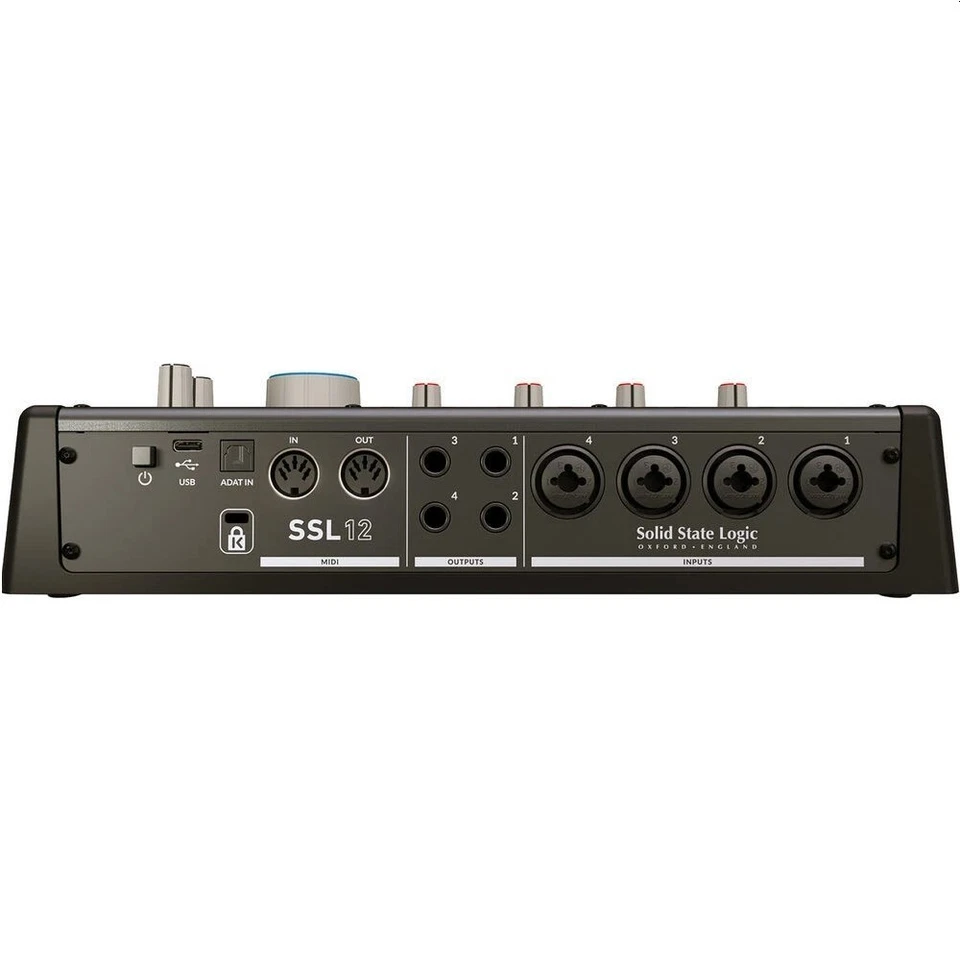 SOLID STATE LOGIC SSL 12 Desktop 12in/8out USB-C MIDI ADAT Interface & Software - Image 2 of 4