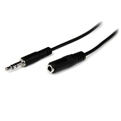 StarTech 2m Slim 3.5mm Stereo Extension Audio Cable - M/F (MU2MMFS)