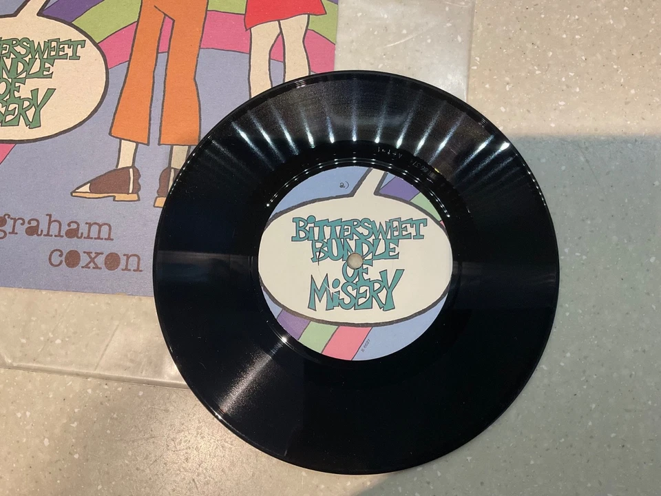 GRAHAM COXON Bittersweet Bundle of Misery UK First Press 7 inch Blur LP Oasis - Image 4 of 4