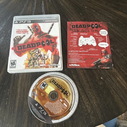 PlayStation 3 PS3 Game Deadpool Case & Game Only No Manual 