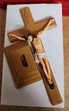  CHRISTIAN CATHOLIC Standing Crucifix   Cross 4 X 9 INCHES FREE SHIPPING 